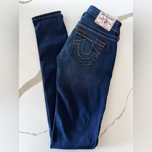 True Religion Stella Low Rise Skinny - Sz 24